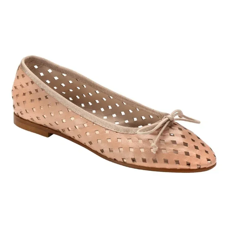 22300 - Nude Soft Leather Flats for Girl/Teen/Women by Beberlis