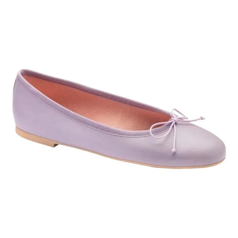 49909 - Lavender Soft Leather Flats for Teen/Women by Pretty Ballerinas