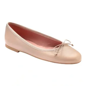 49909 - Pink Soft Leather Flats for Teen/Women by Pretty Ballerinas