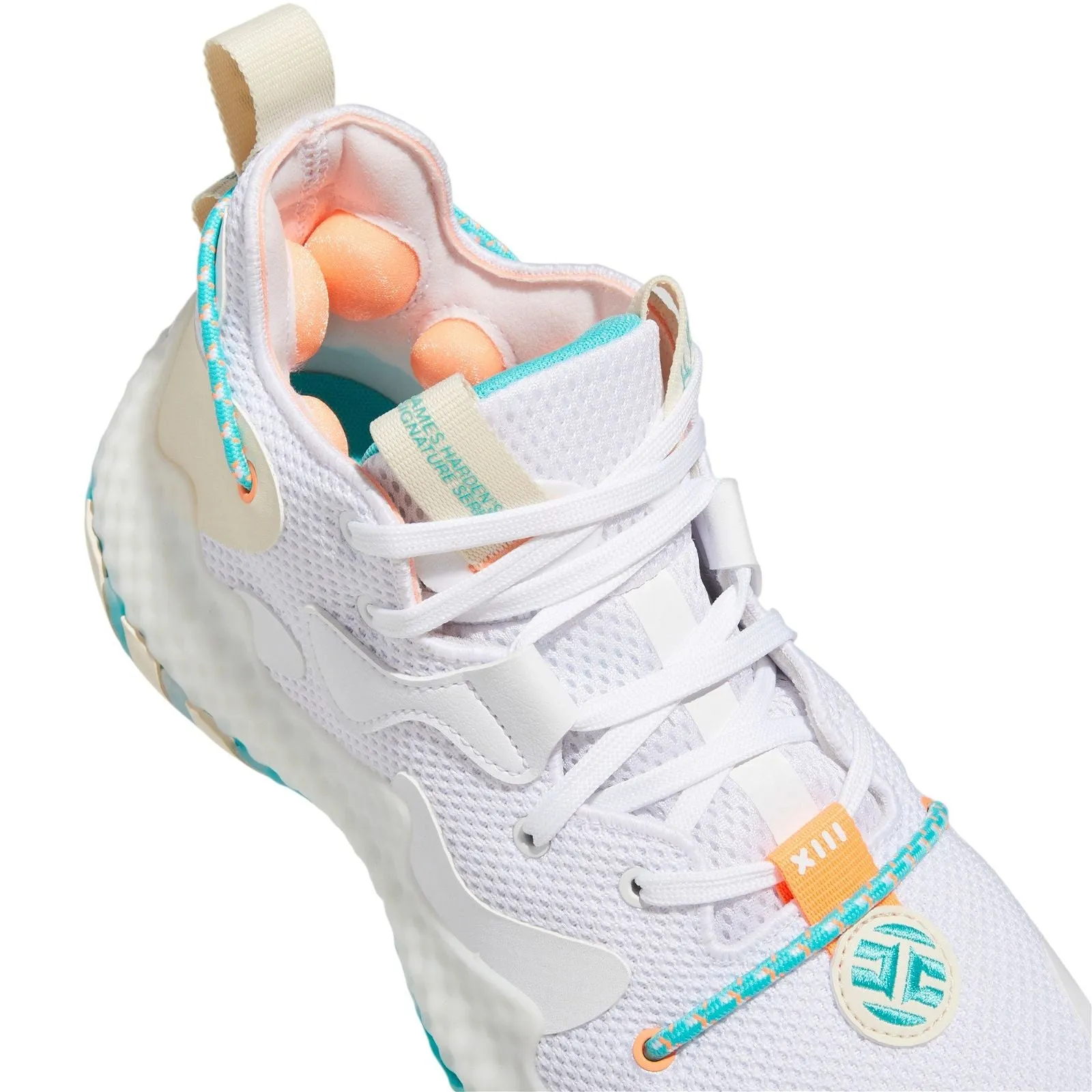 adidas Harden Vol. 6 The Bahamas Basketball Shoes - White