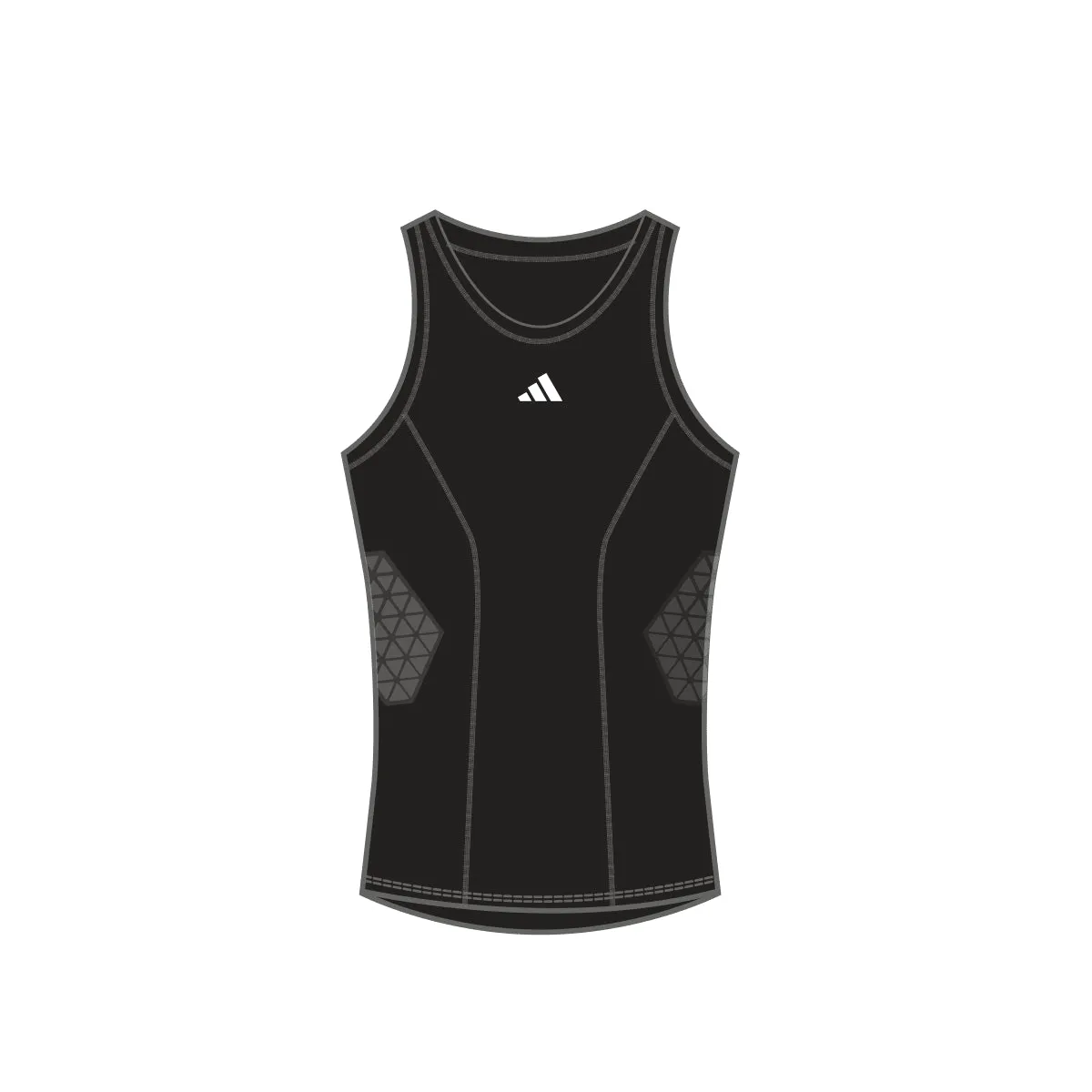 adidas Men's Padded Basketball Tank Top (Tall)