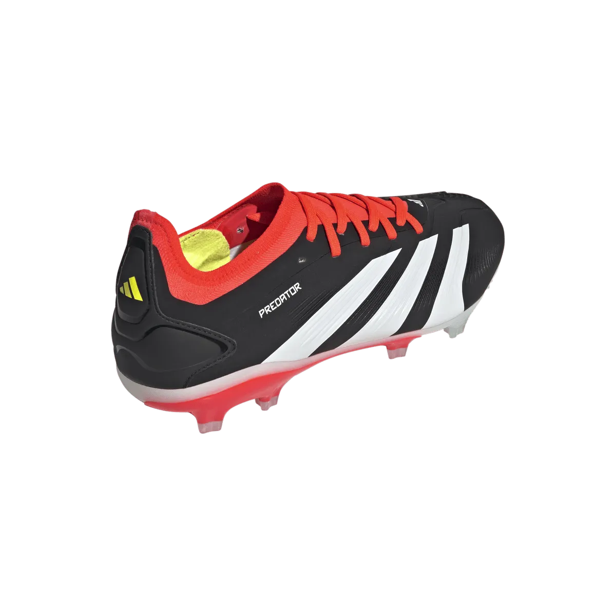 adidas Predator Pro Firm Ground Soccer Cleats IG7777 Core Black/Cloud White/Solar Red