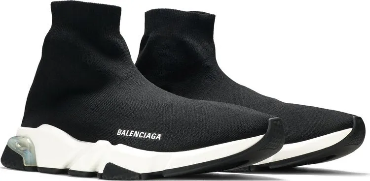 Balenciaga Speed Trainer Clear Sole - Black