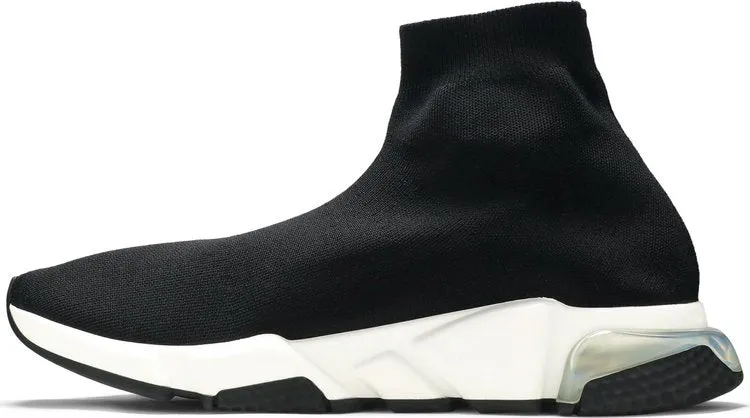 Balenciaga Speed Trainer Clear Sole - Black