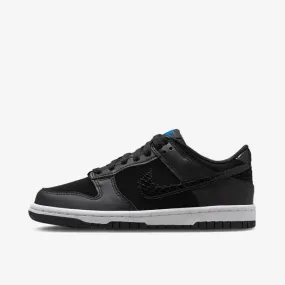 Big Kid's Nike Dunk Low Se - BLACK/BLACK-WHITE-GAME ROYAL