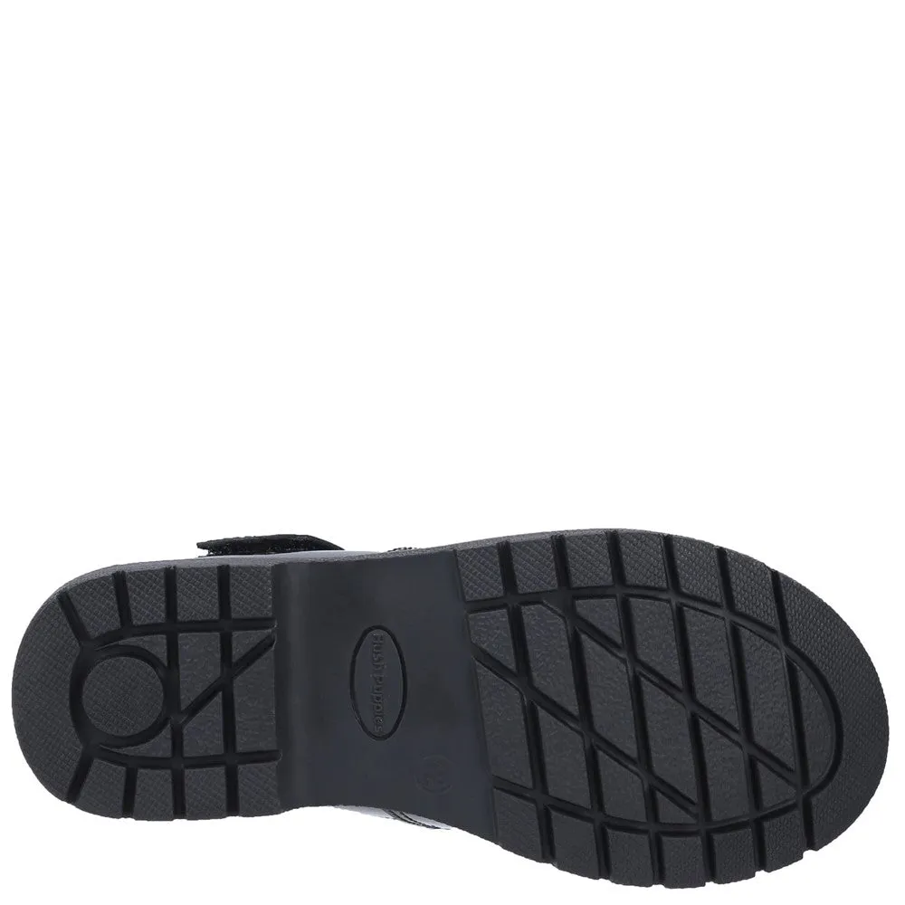 Black Gracie Junior Patent School Shoes