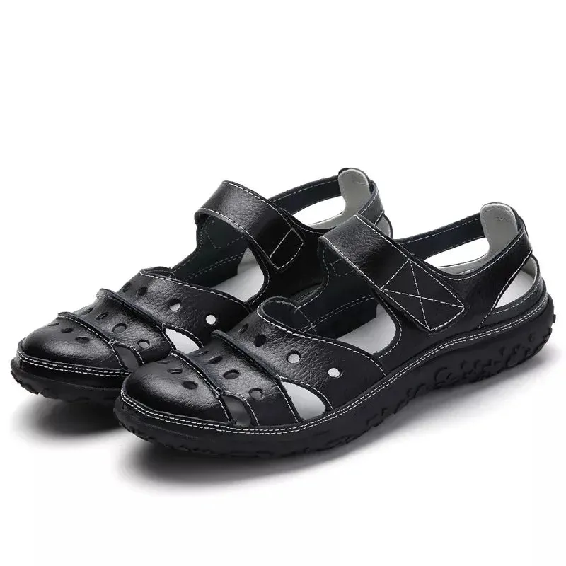 Blair - Orthopedic spring sandals with comfortable Velcro fastening