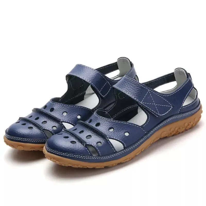 Blair - Orthopedic spring sandals with comfortable Velcro fastening