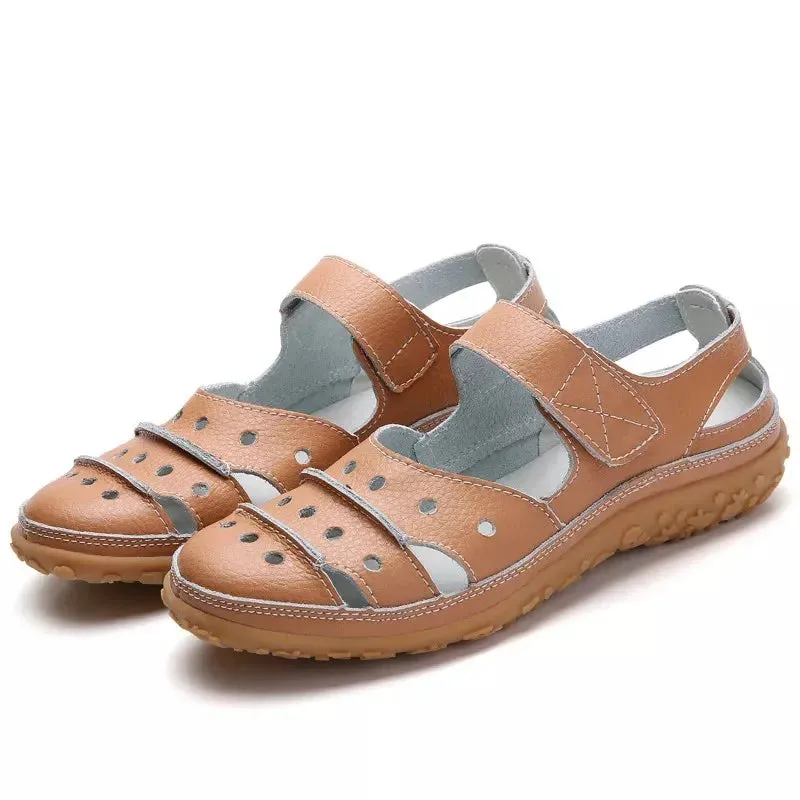 Blair - Orthopedic spring sandals with comfortable Velcro fastening