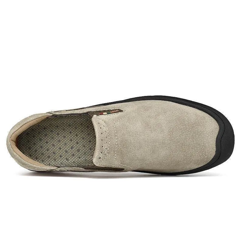 Breathable Luxury Fashion Loafers Slip-On Men's Casual Shoes