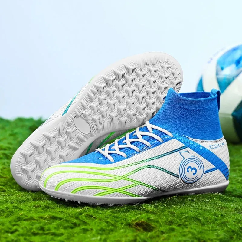 High Traction Sports Grass Professional Training Outdoor Football Boots | 3003-1