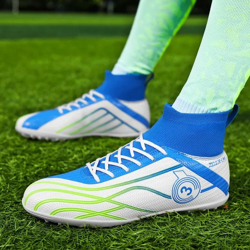 High Traction Sports Grass Professional Training Outdoor Football Boots | 3003-1