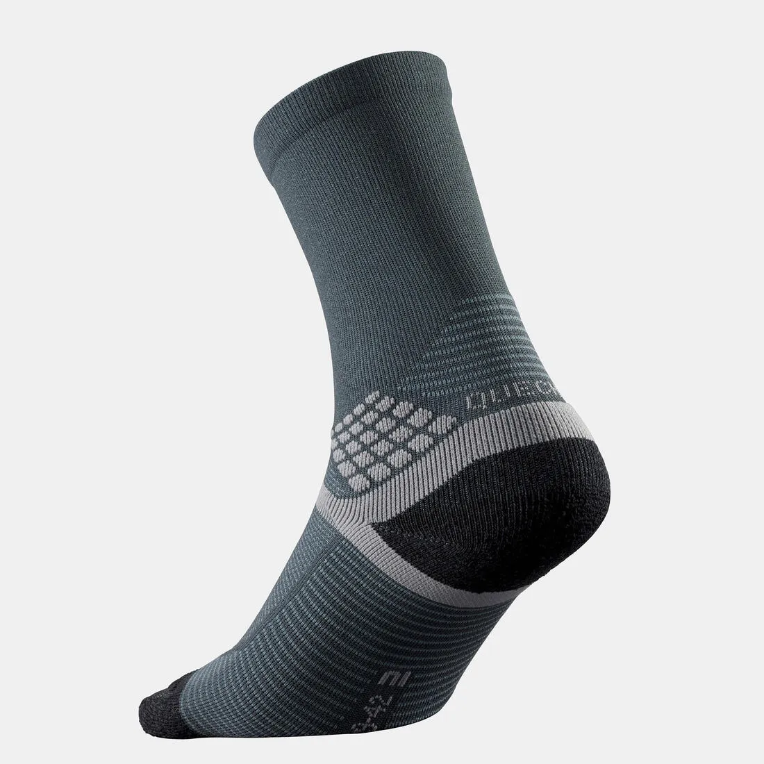 Hiking socks - Hike 500 High Blue x2 pairs