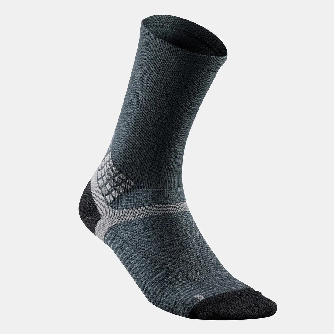 Hiking socks - Hike 500 High Blue x2 pairs