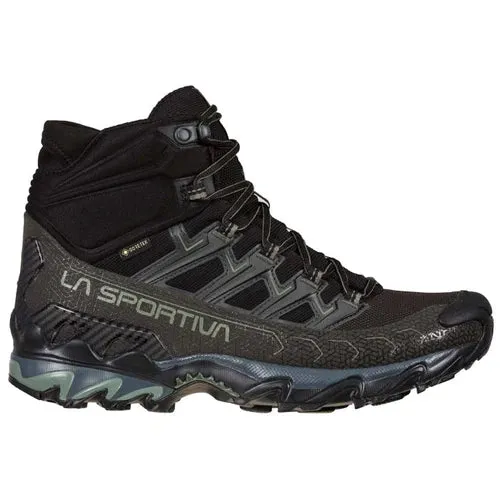 La Sportiva Ultra Raptor II GTX Mid Hiking Boot (Men's) Black/Clay - Wide