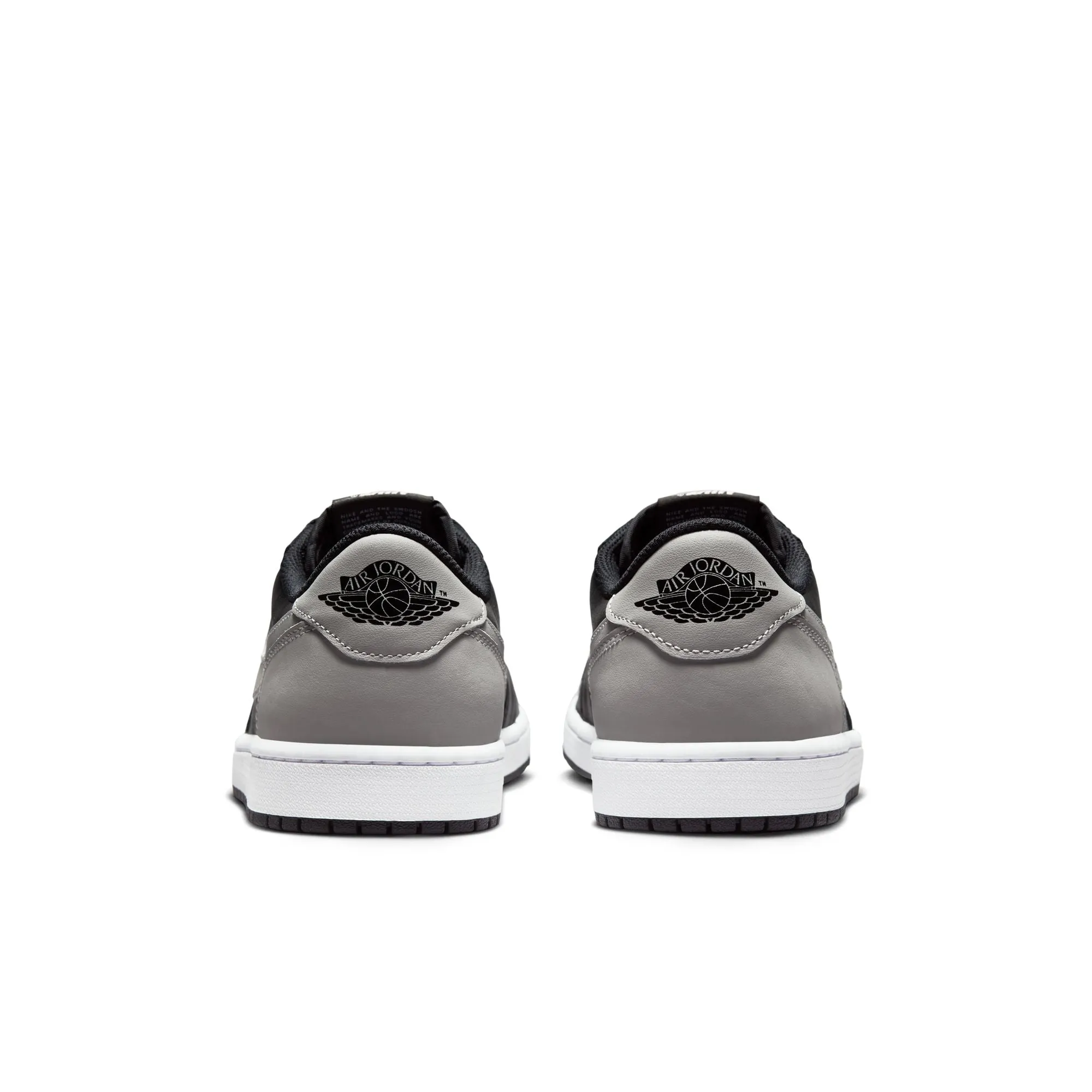 Men's Air Jordan 1 Retro Low Og-BLACK/MEDIUM GREY-WHITE