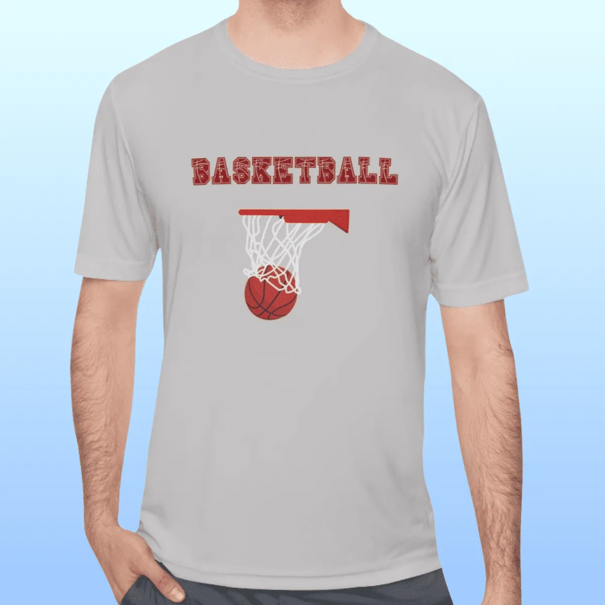 Men's Basketball Moisture Wicking Tee