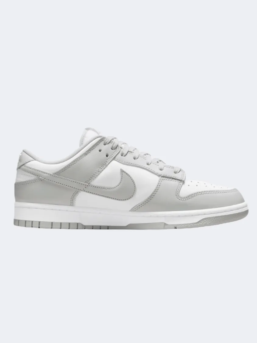 Nike Dunk Low Retro Men Lifestyle Shoes White/Grey Fog