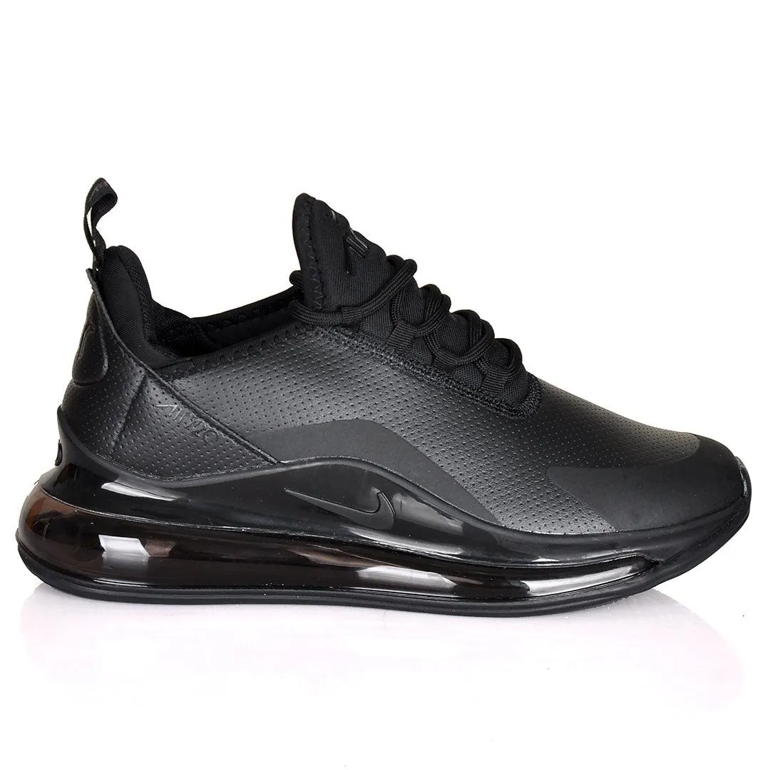 NK Max 720 All Black Breathable Sneakers