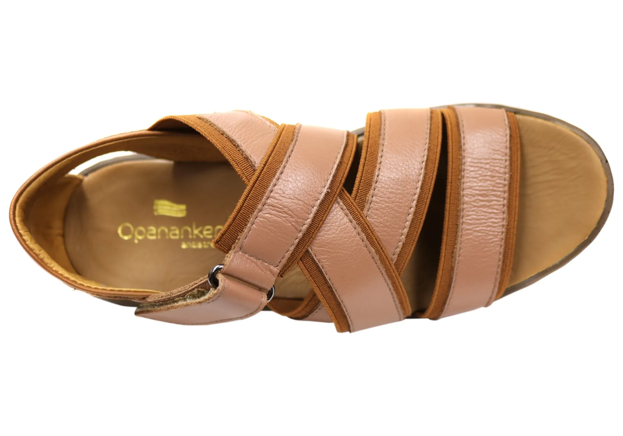 Opananken Roma Womens Comfortable Brazilian Leather Sandals