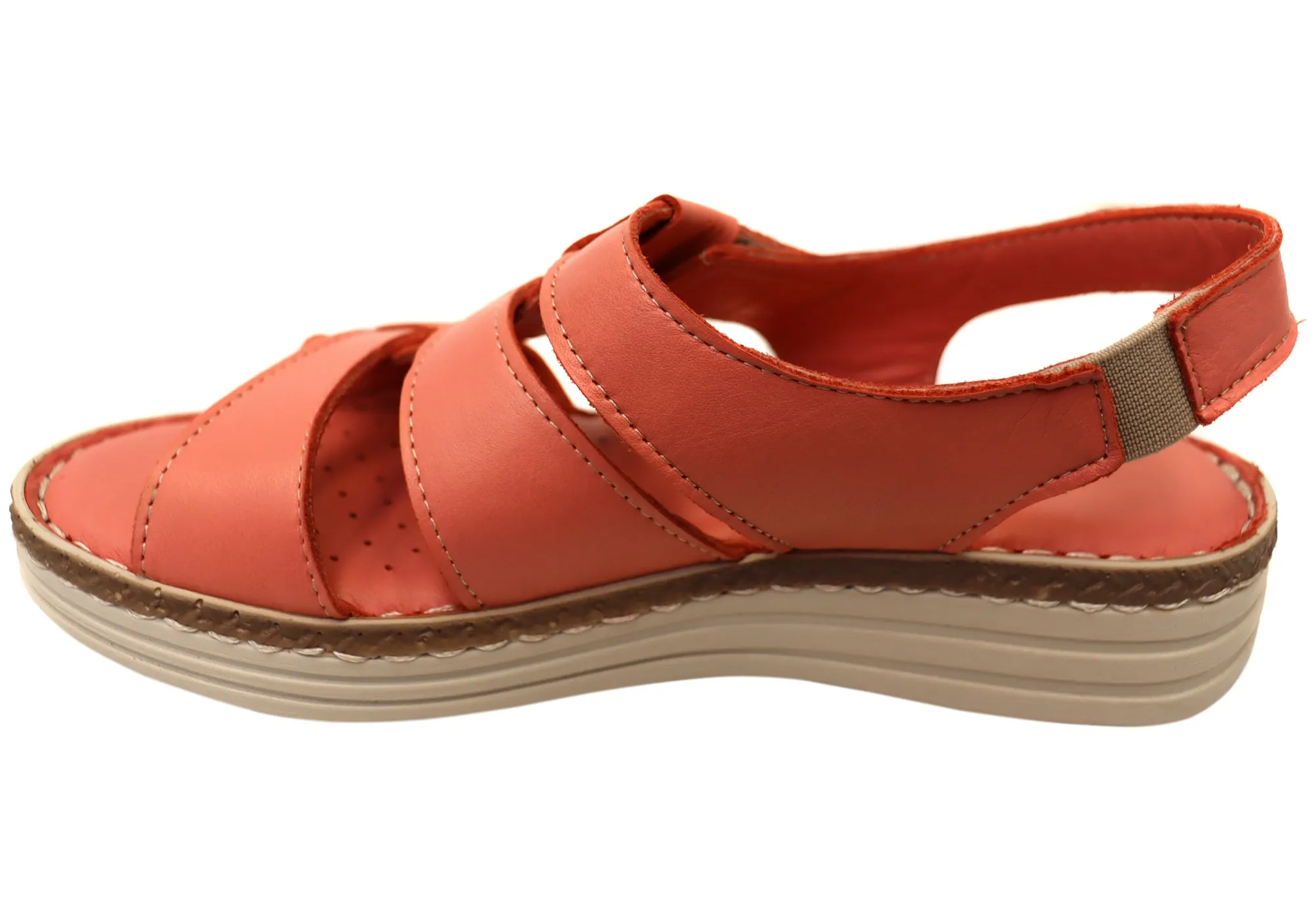 Orizonte Capraia Womens European Comfortable Leather Sandals