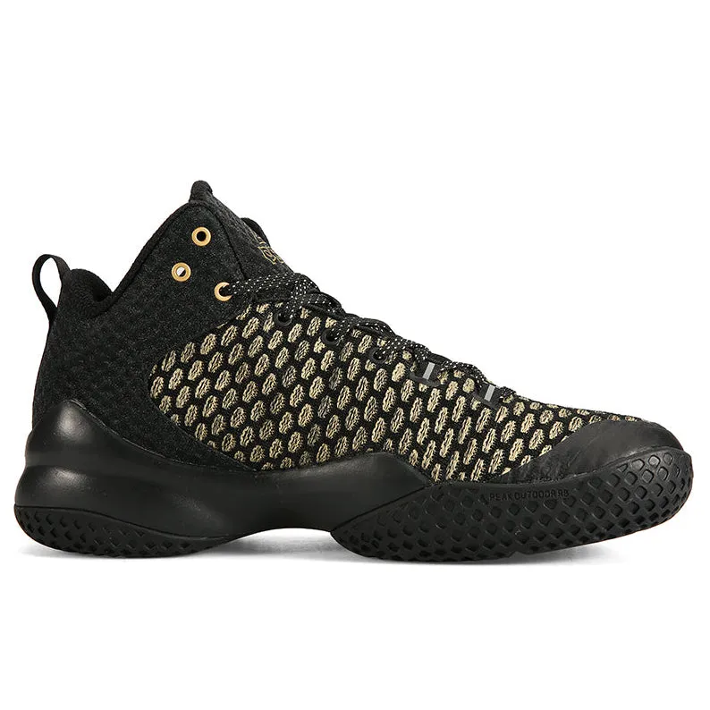 PEAK Basketball Shoes Lou Williams Streetball Master Black Gold