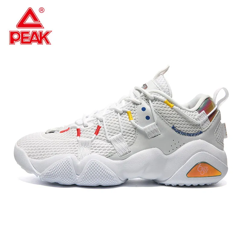 PEAK TAICHI Basketball Shoes Women Summer Breathable Mesh Casual Shoes Outdoor Lightweight Sport Shoes Female E02758E