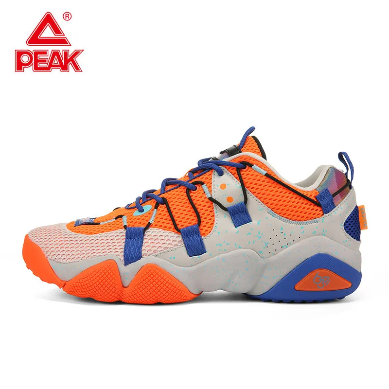 PEAK TAICHI Sport Basketball Shoes Lightweight Casual Men's Sneakers Summer Breathable Mesh Outdoor Sports Shoes E02757E