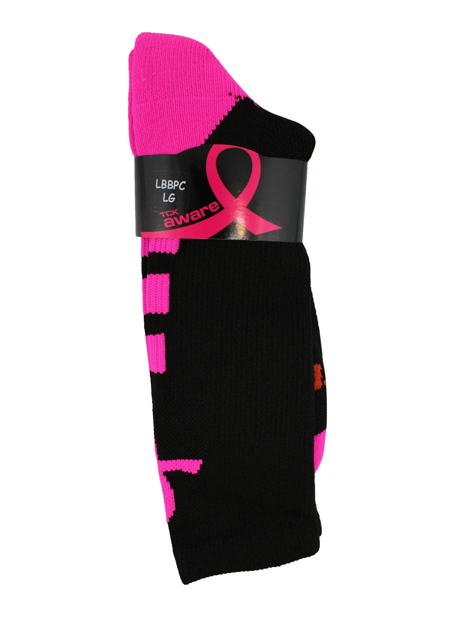 Pink Breast Cancer Awareness Socks