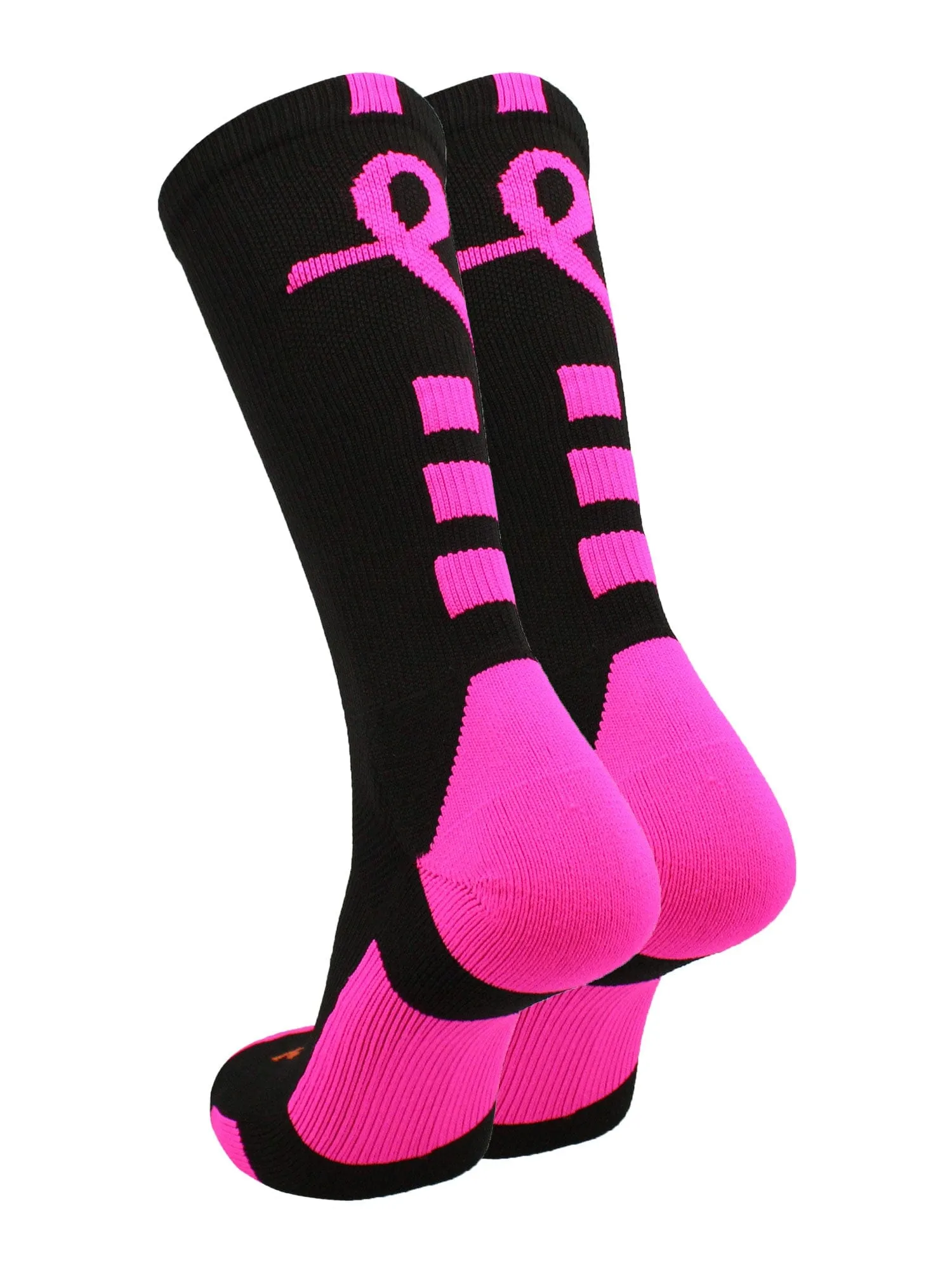 Pink Breast Cancer Awareness Socks