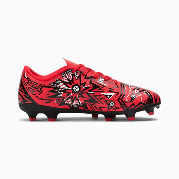 Puma Ultra Play Christian Pulisic FG/AG Junior Soccer Cleat 107409 01 RED/BLACK