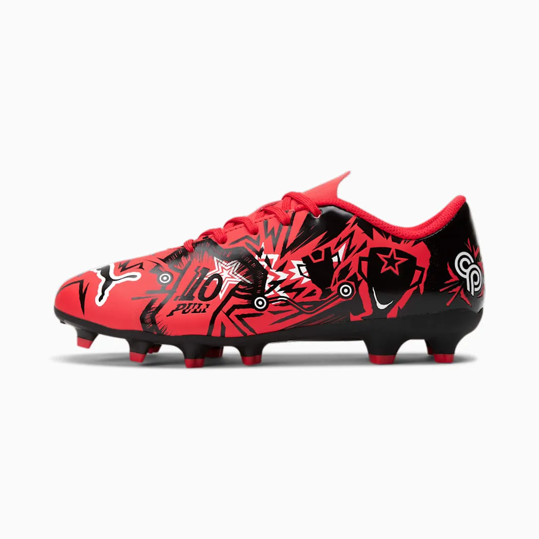 Puma Ultra Play Christian Pulisic FG/AG Junior Soccer Cleat 107409 01 RED/BLACK