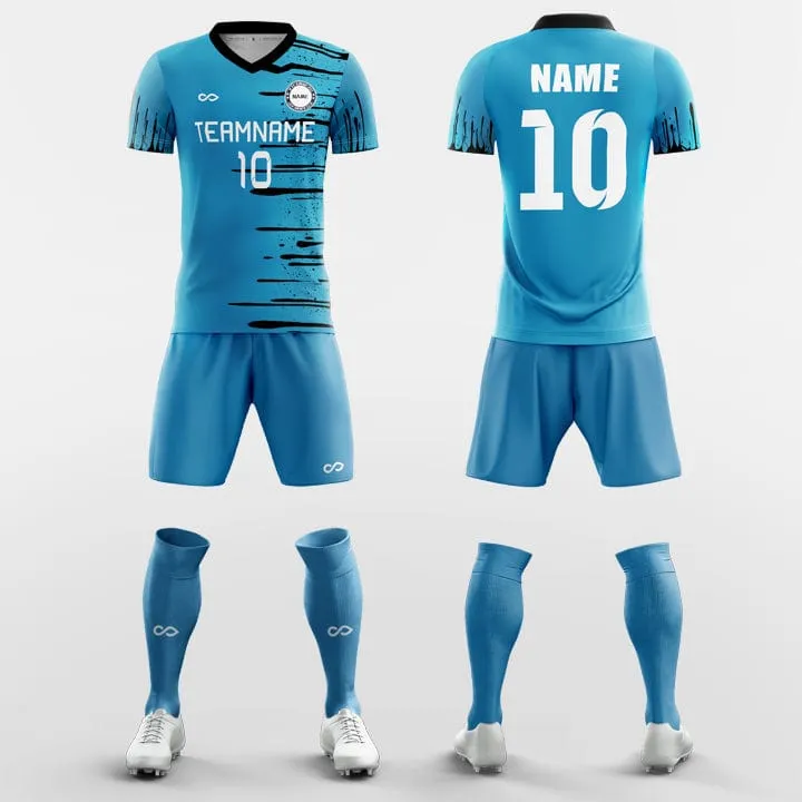 Rain Drop - Custom Soccer Jerseys Kit Sublimated Design