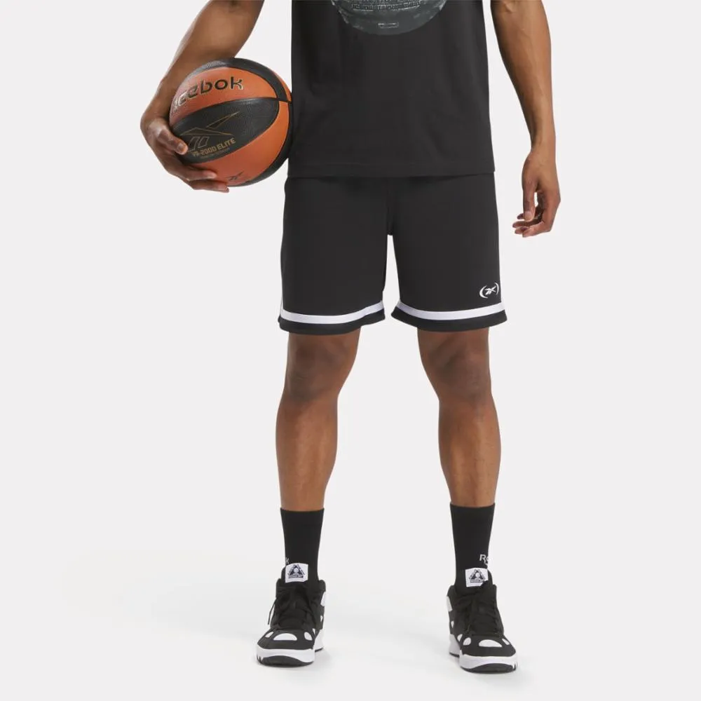 Reebok Apparel Men Basketball Transition Shorts BLACK