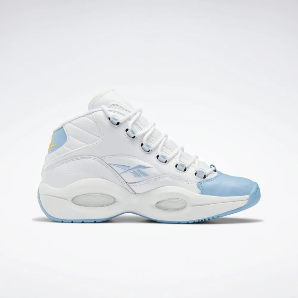 Reebok Footwear Men QUESTION MID FTWWHT/FLUBLU/TOXYEL