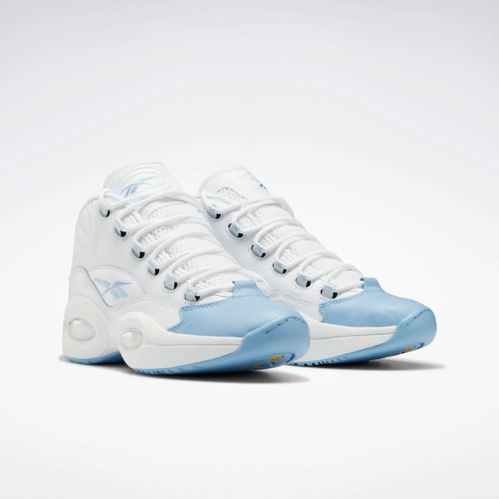 Reebok Footwear Men QUESTION MID FTWWHT/FLUBLU/TOXYEL