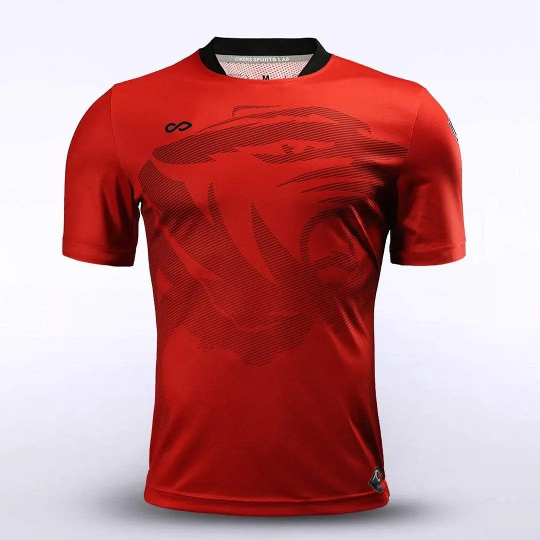 Tiger Blood - Customized Men's Sublimated Soccer Jersey