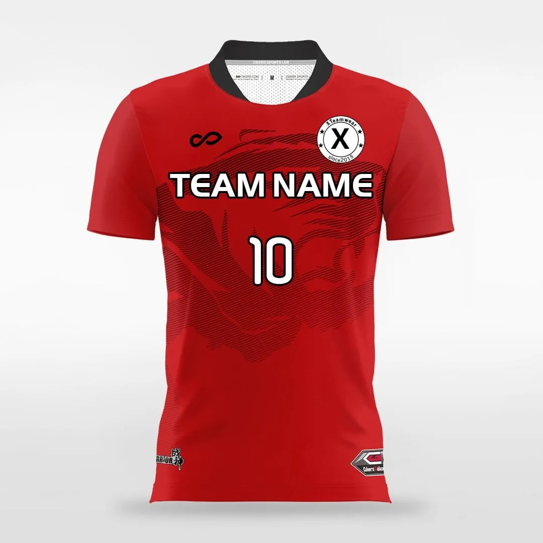 Tiger Blood - Customized Men's Sublimated Soccer Jersey