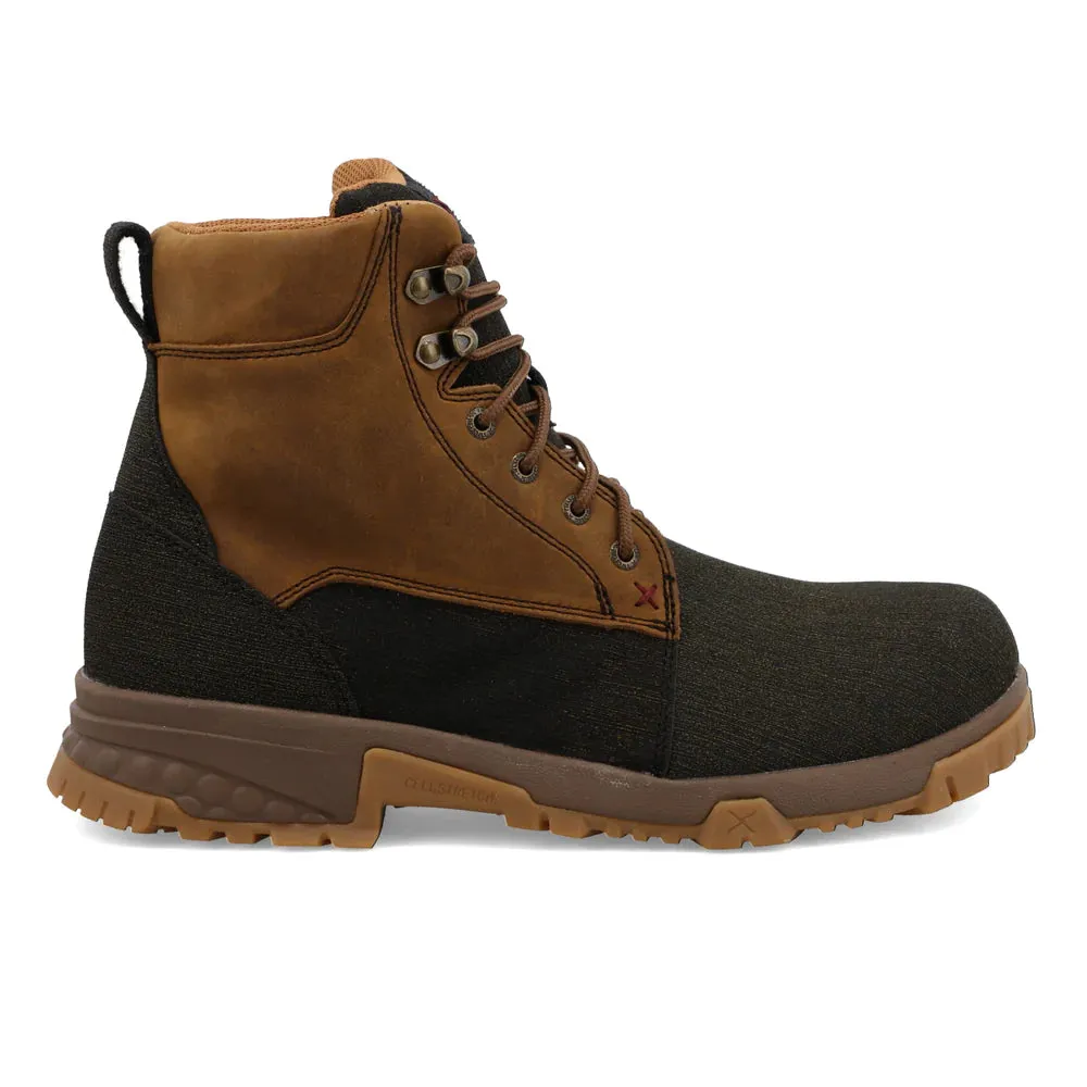 Twisted X 6-Inch Work Boot Charcoal Men's