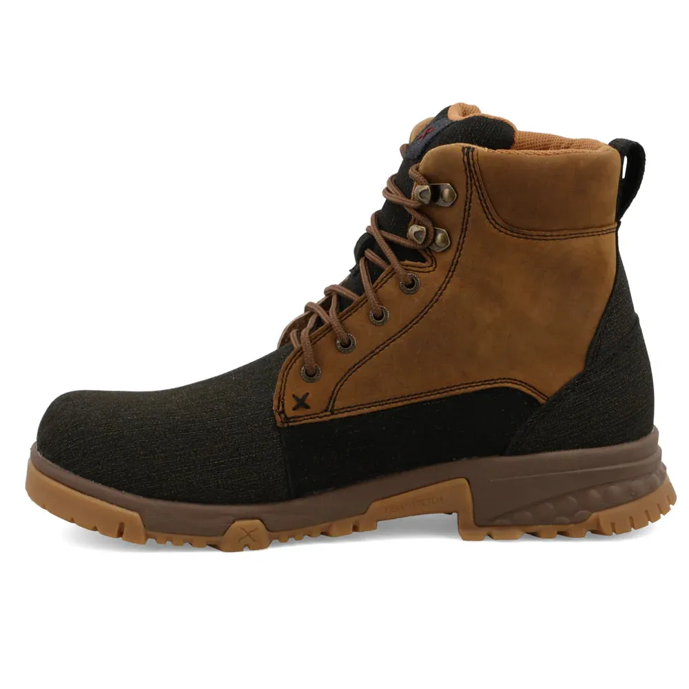 Twisted X 6-Inch Work Boot Charcoal Men's