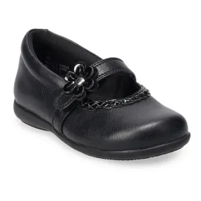 Valencia Imports (Rachel Shoes) Toddler Girls Lil Ashlyn Mary Jane w/ Velcro Strap Black