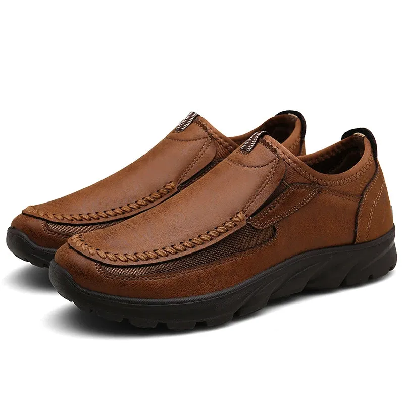 Vintage Breathable Loafers Shoes