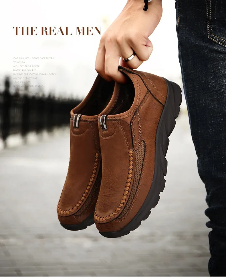 Vintage Breathable Loafers Shoes