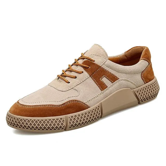 West Louis™ Leather Breathable Fashion Sneakers