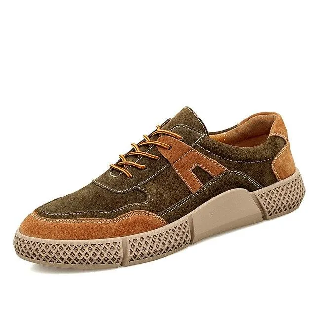 West Louis™ Leather Breathable Fashion Sneakers