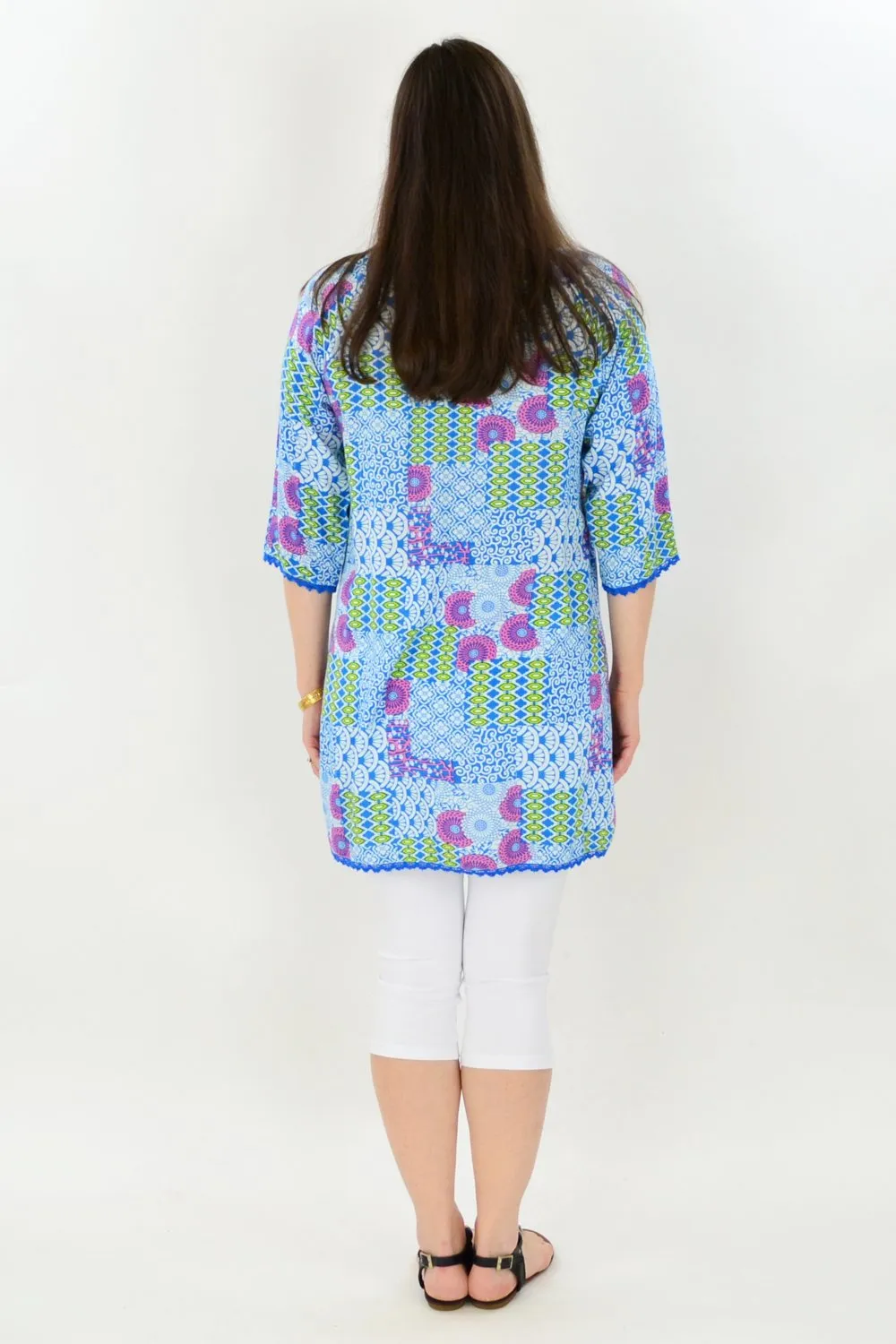 Zen Garden Tunic Blouse